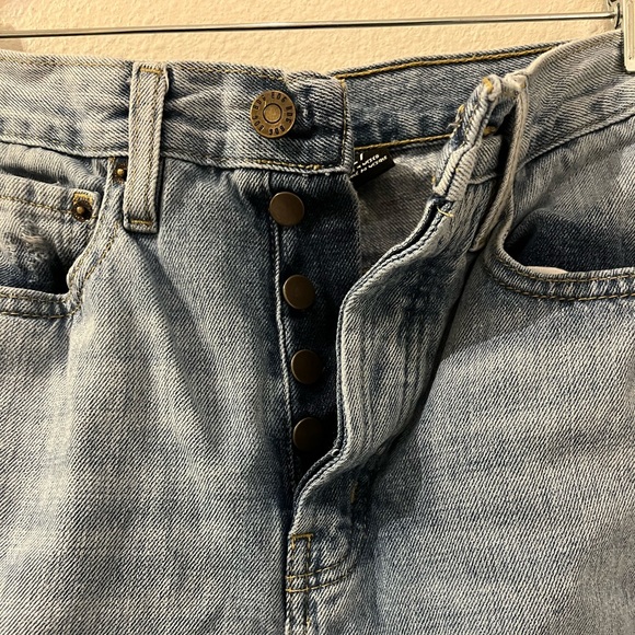 BDG Split-Ankle High-Rise Relaxed Straight Jean - Picture 6 of 10